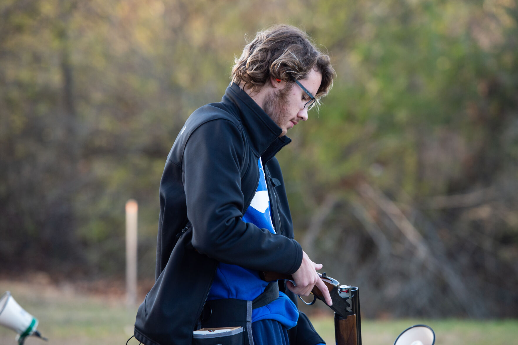 11/19/21 Purdue Trap and Skeet Club, Luke Dobson reloads